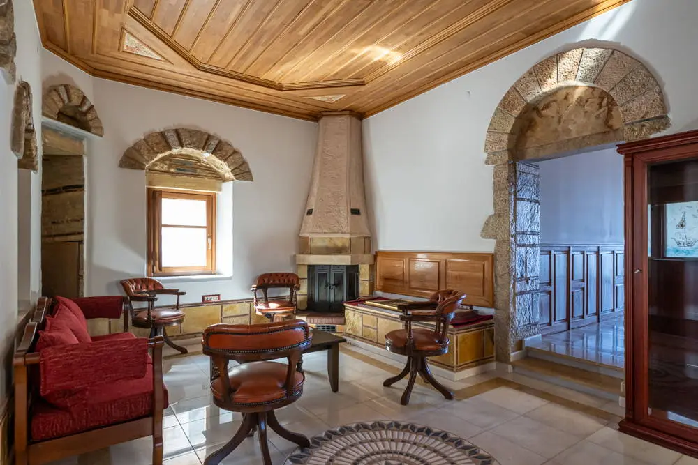 Historic waterfront property with boutique hotel development potential in Agios Nikolaos, Mani