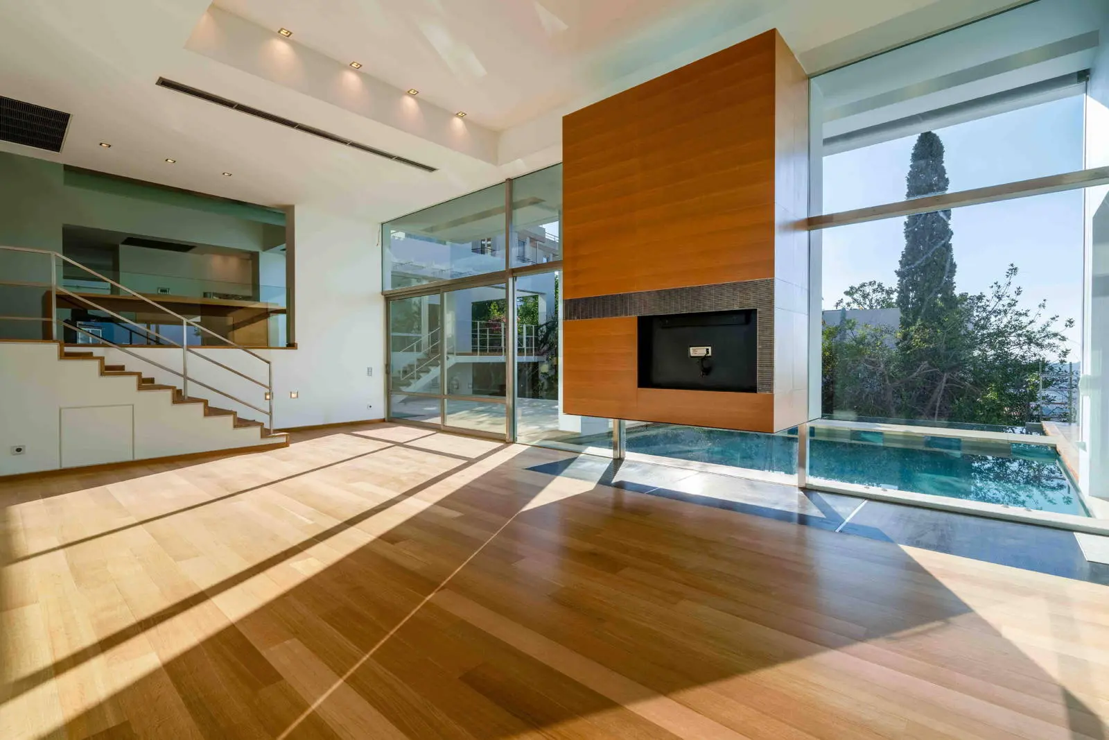 Unique architectural villa with sea views in Voula