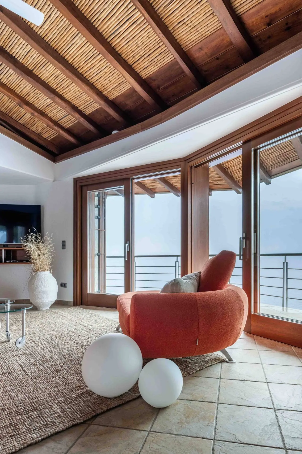 Seafront villa with spa and panoramic views in Pera Melana, Arcadia