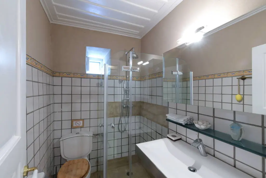 Historic house in Plaka with stunning courtyard and Acropolis view