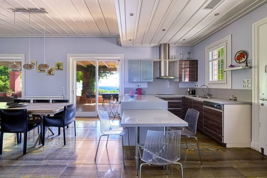 Villa Celeste – Luxury sea view villa with infinity pool & hammam in Petrothalassa, Argolida