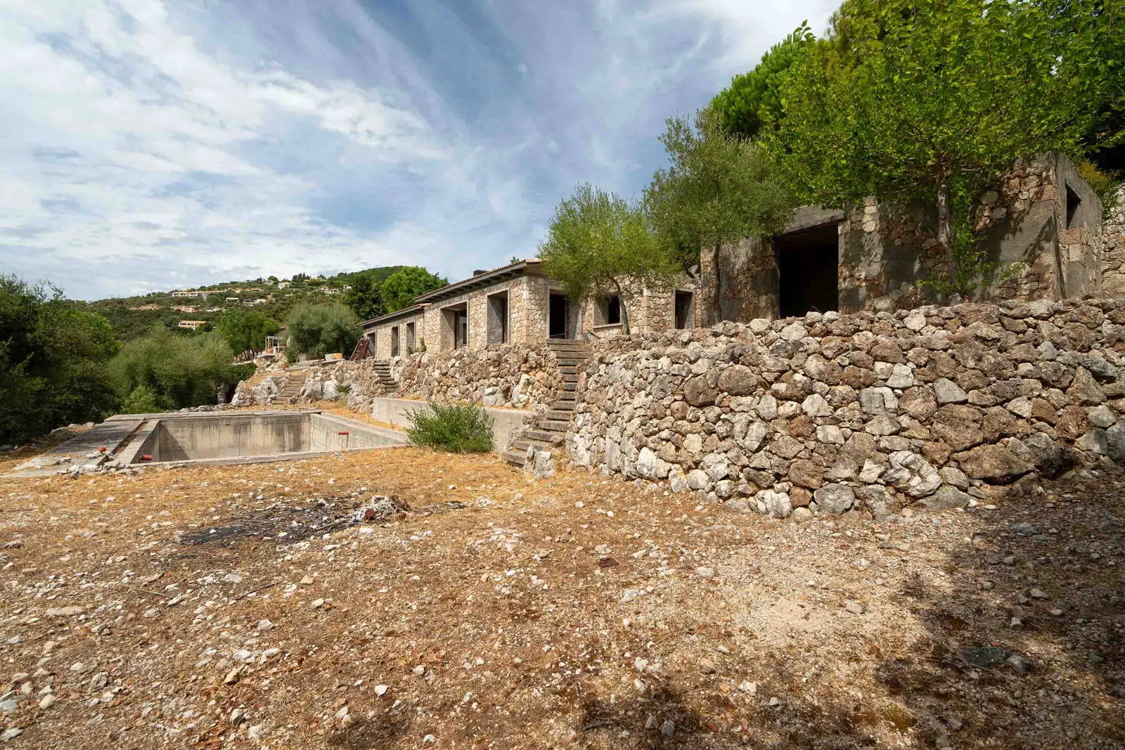 Seafront Villa with Private Mooring at Syvota, Lefkada