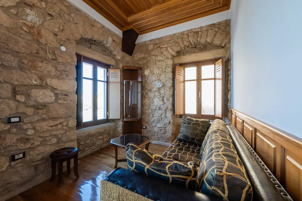 Historic waterfront property with boutique hotel development potential in Agios Nikolaos, Mani