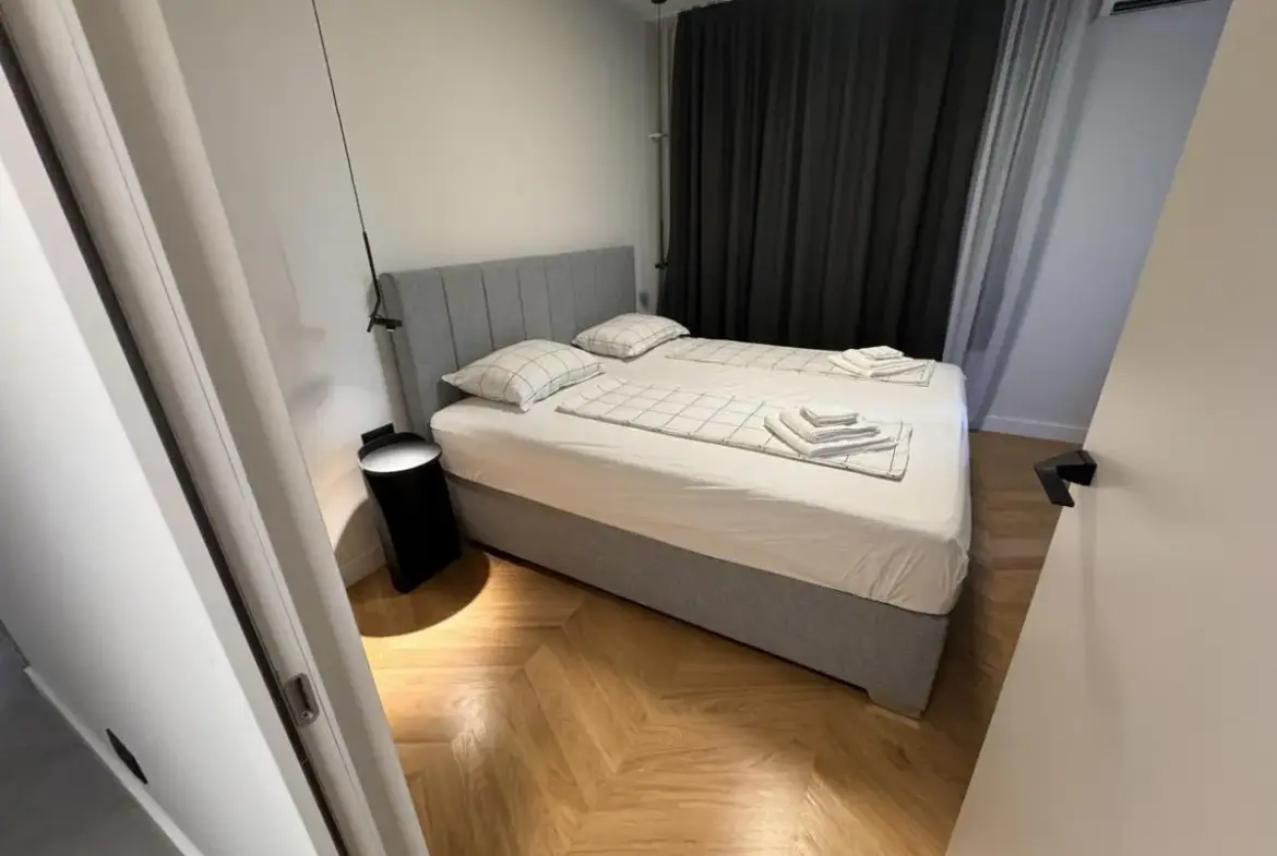 Exclusive two-bedroom apartment with a luxurious living room