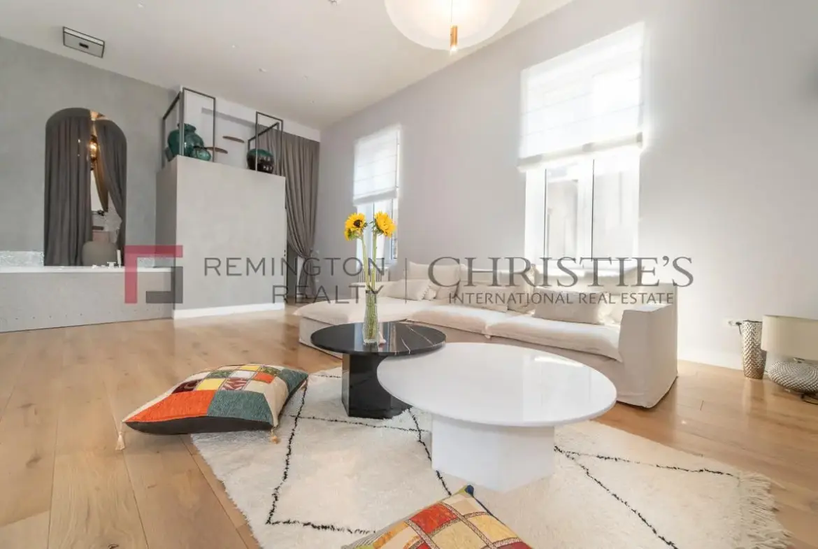 Classy, salon-style apartment