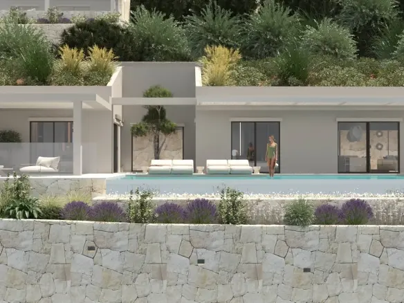 Ultra-Luxury Sunset Cave Villa Above Kathisma Beach