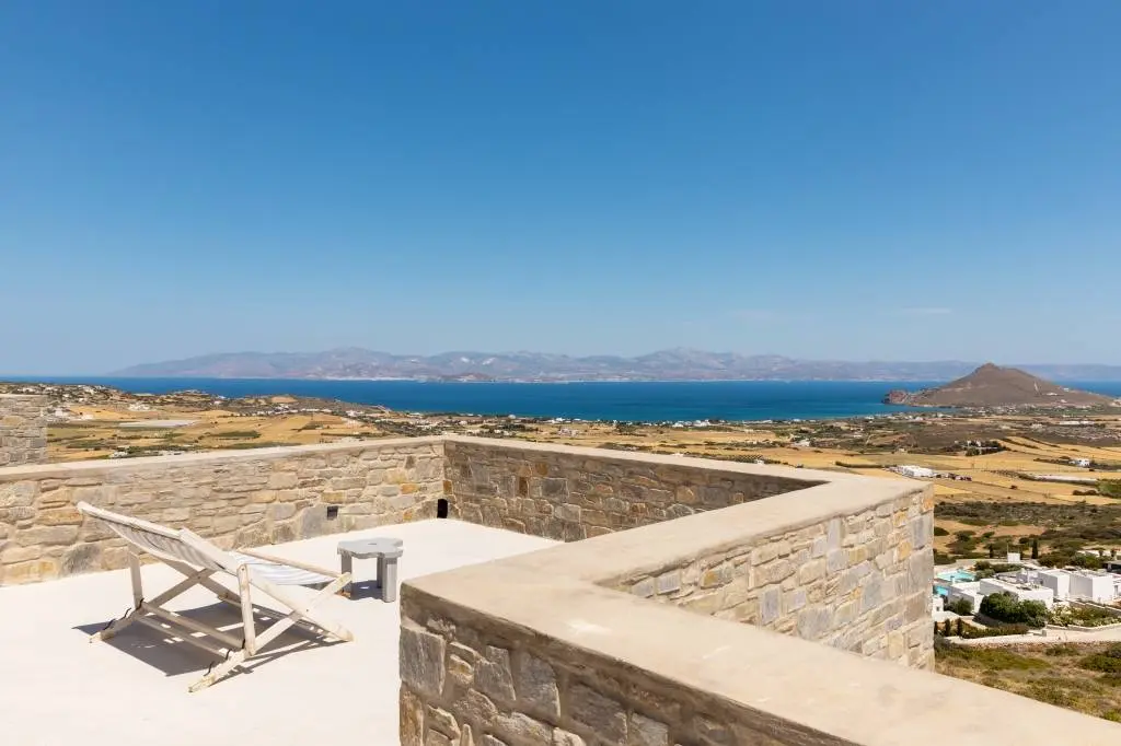 Beautiful luxury villa with sea view, Paros