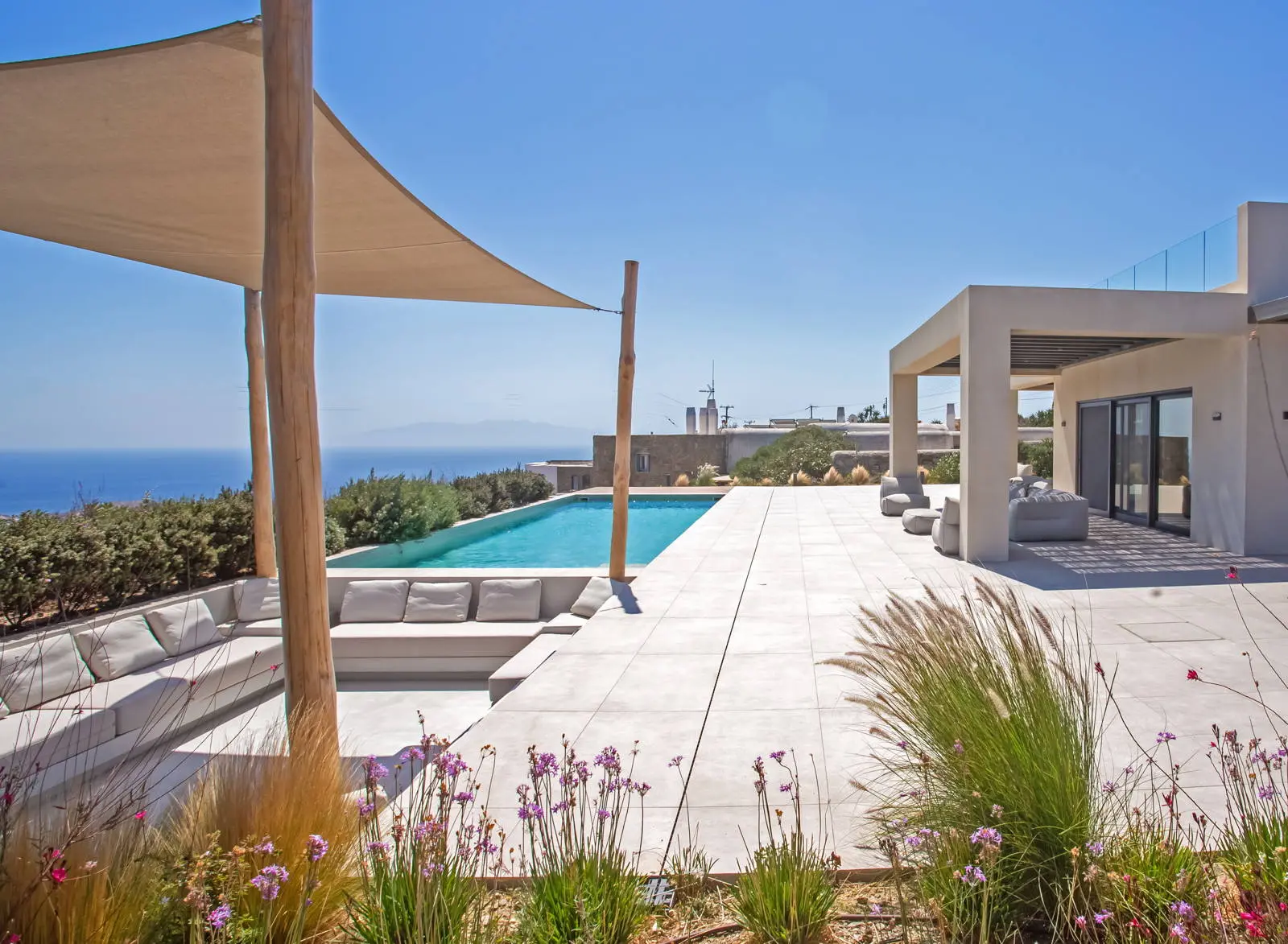 Exceptional luxury villa with pool, privacy and sea views in Mykonos