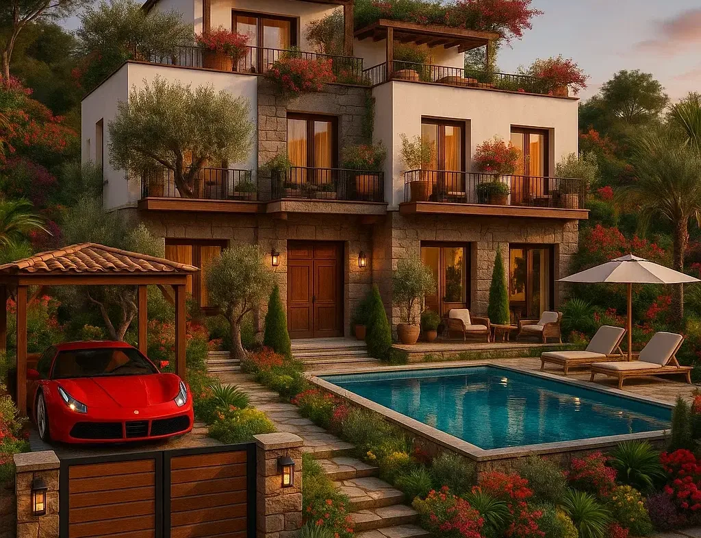 Luxurious Villa NO.1 For Sale in Borsh, Sarande