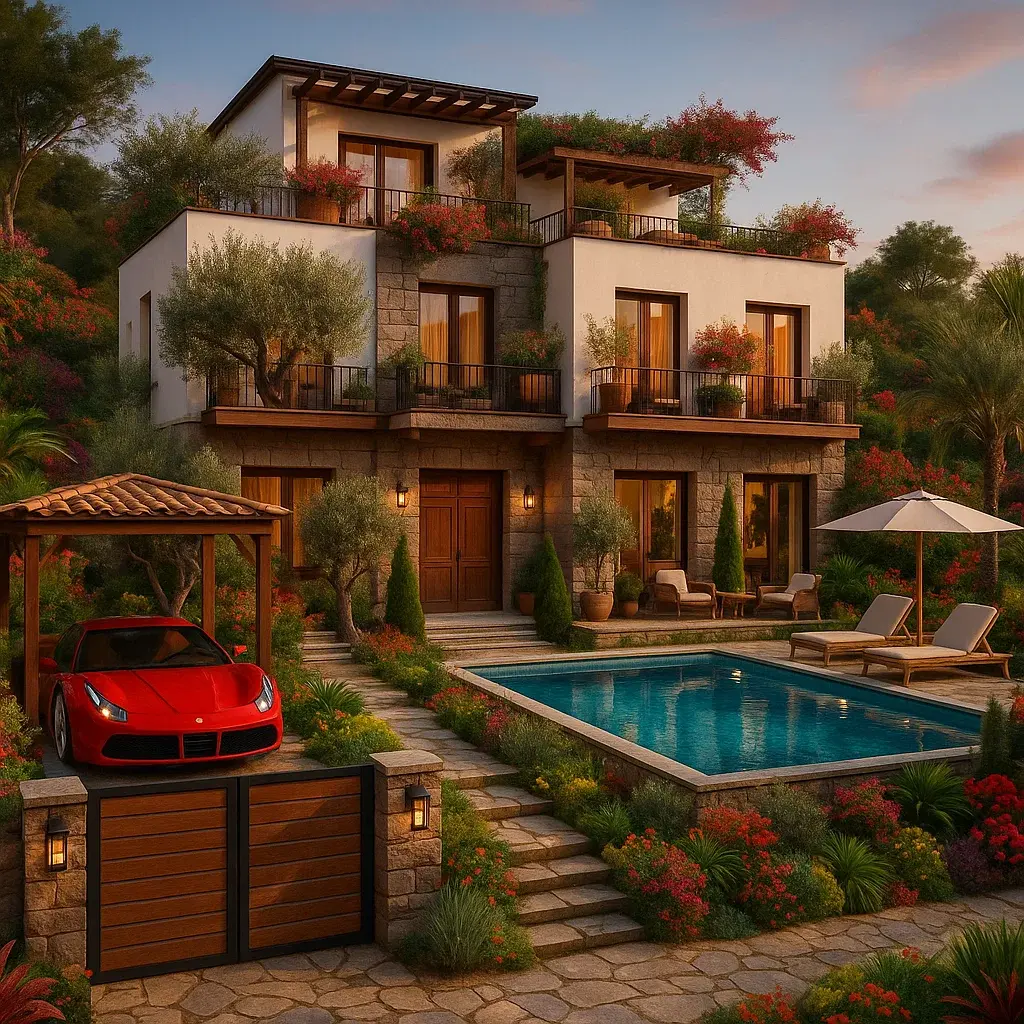 Luxurious Villa NO.1 For Sale in Borsh, Sarande