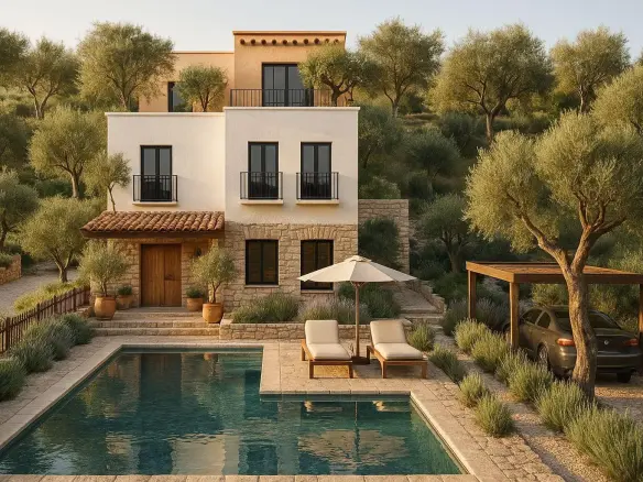 Luxurious Villa NO.1 For Sale in Borsh, Sarande
