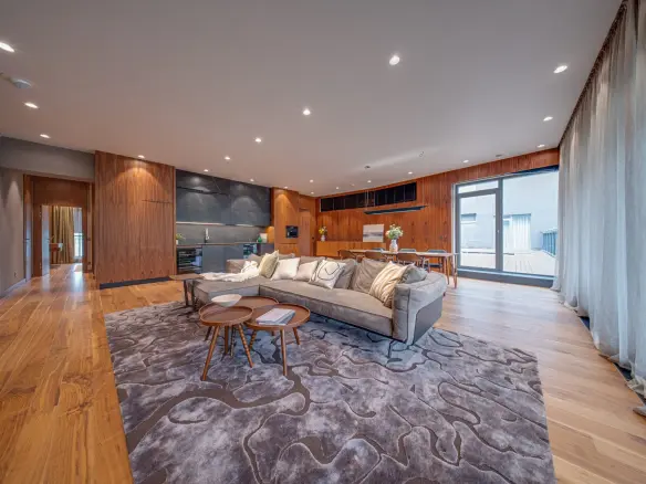 Modern designer apartment on the shore of Lake Pancharevo