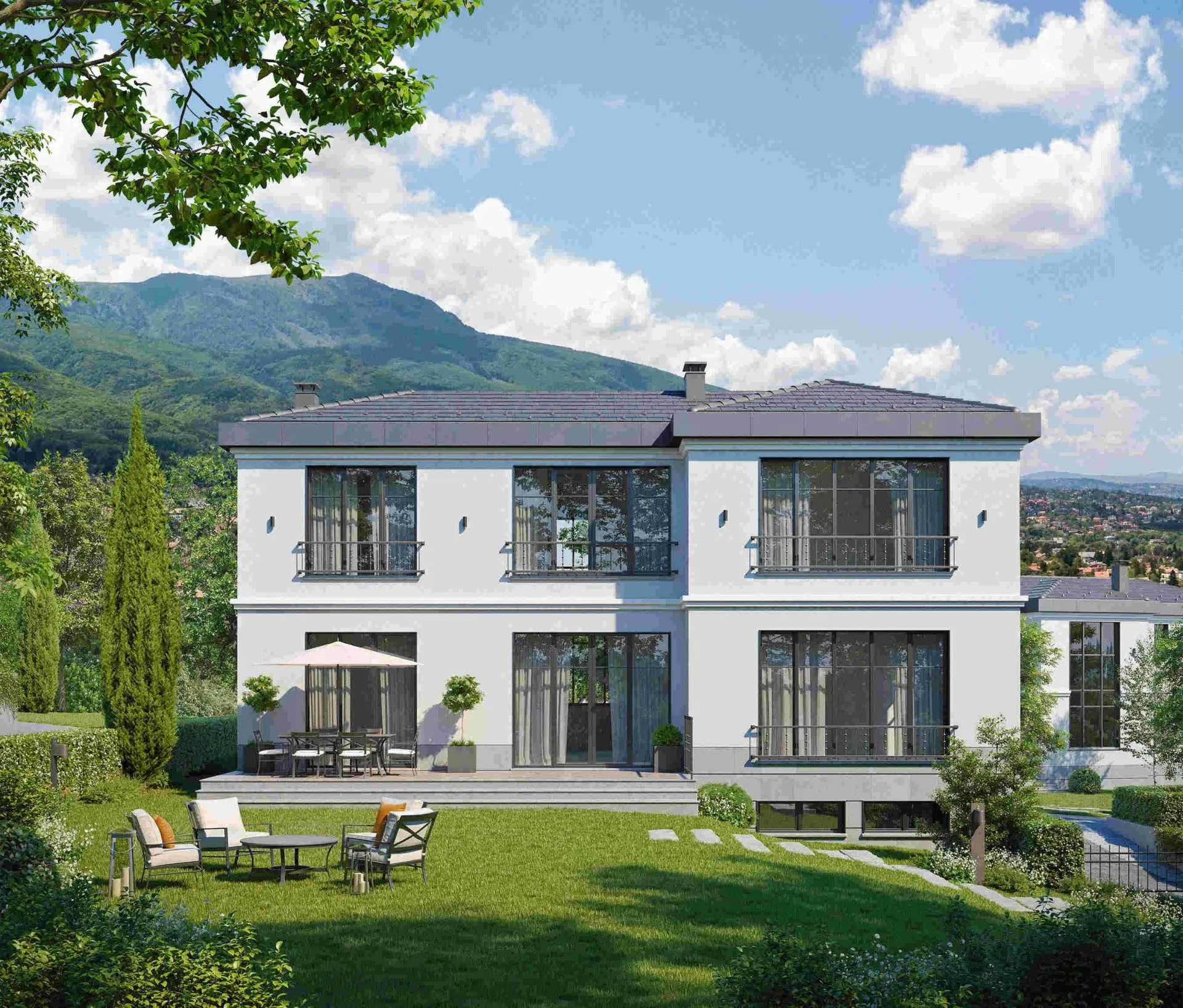 Luxury house in a gated complex in Simeonovo for sale