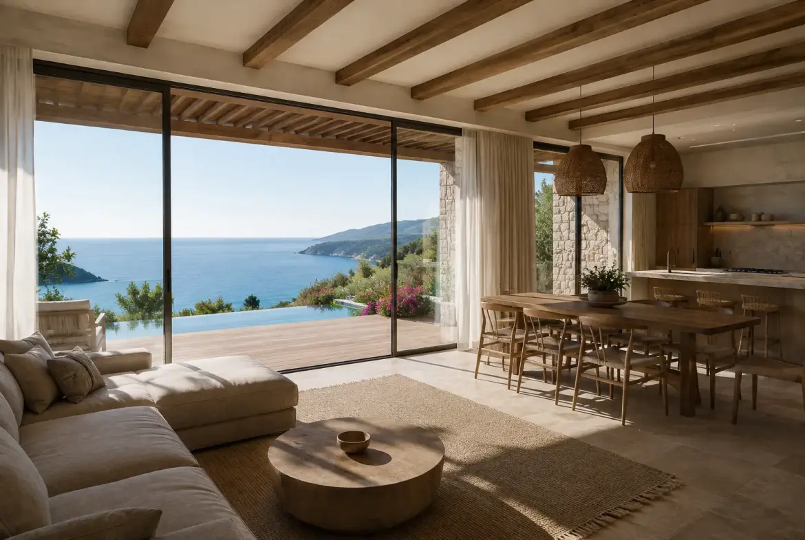 Luxury Mediterranean Villa for Sale with Private Pool Green Coast 2, Palasë