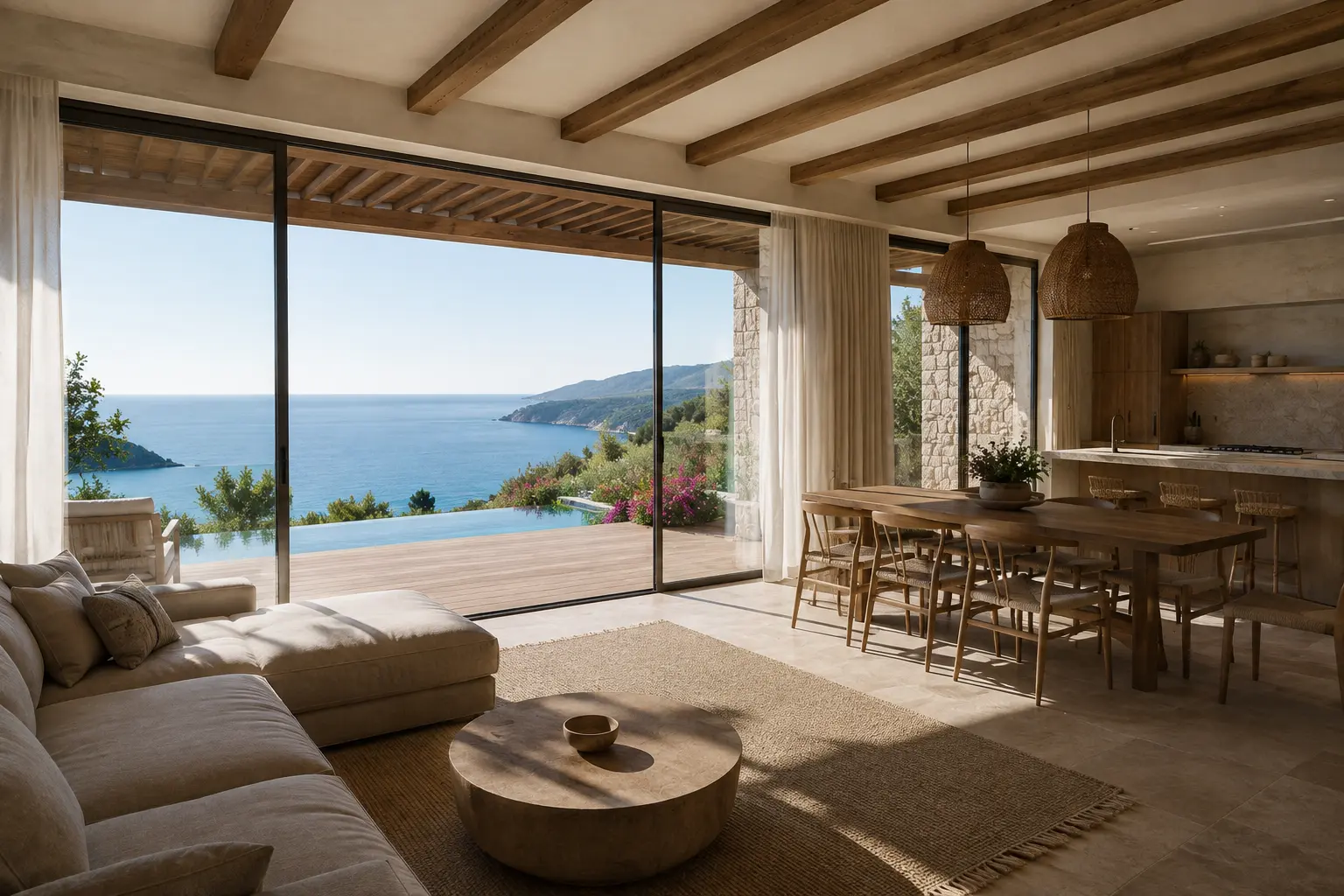 Luxury Mediterranean Villa for Sale with Private Pool Green Coast 2, Palasë