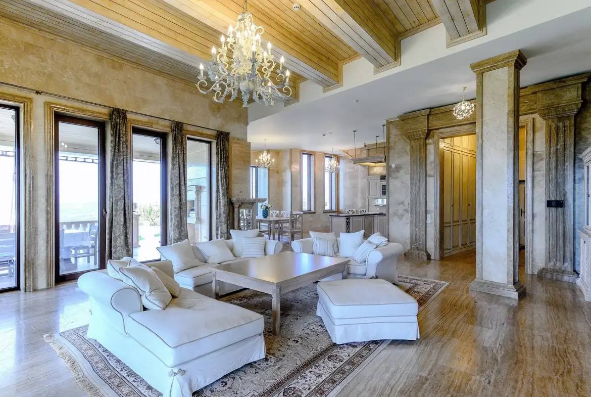 An exclusive residence with a pool near the Sunny Beach resort