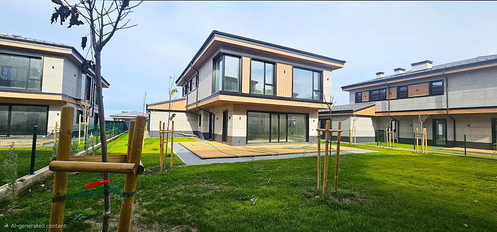 c621b9853b4336a956cb330d7984b93c Detached house with a yard in a new gated complex in the village of Lozen for sale