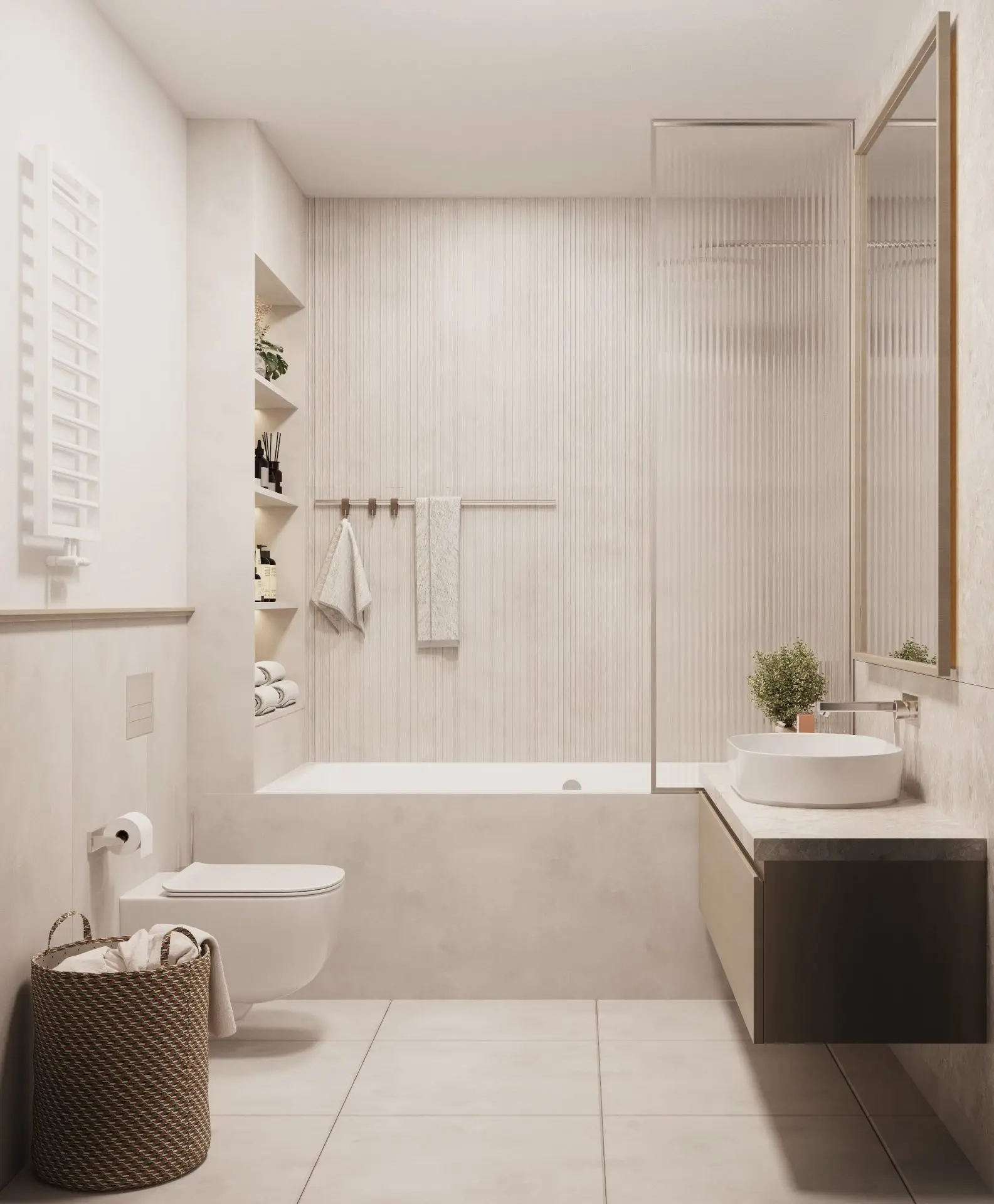 Two-bedroom apartment on fourth floor in the newest neighborhood in the heart of Porto Montenegro