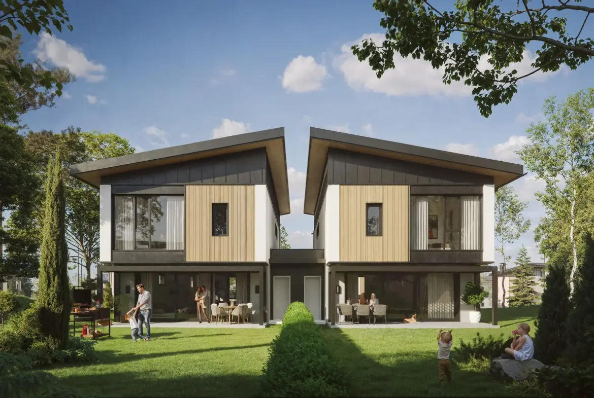 Single-family house in a new luxury gated residential complex
