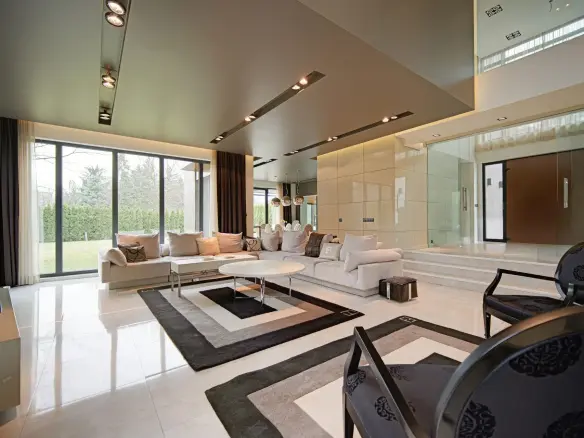 A modern detached house in an excellent location in the town of Bankya