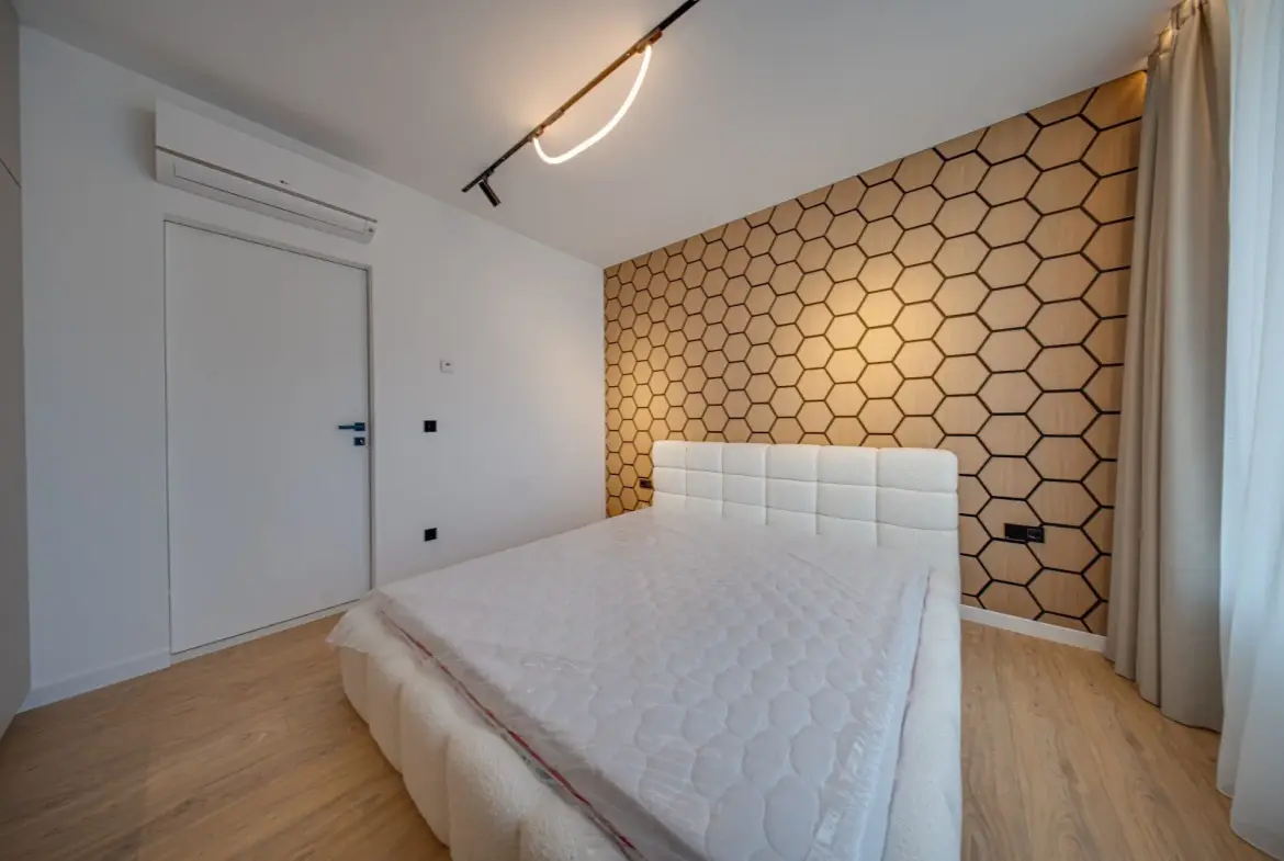 Luxurious two-bedroom apartment in an iconic, innovative building Kosher