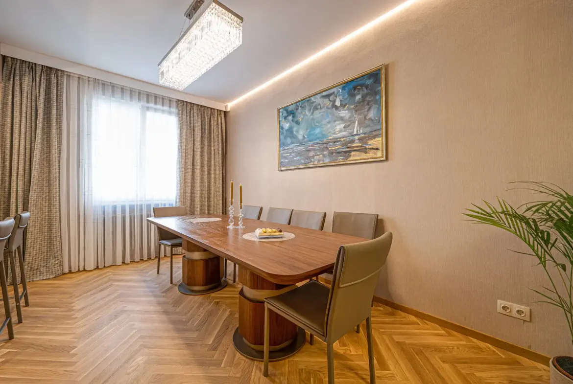 Designer three-bedroom apartment on Sofia’s prestigious Saborna street