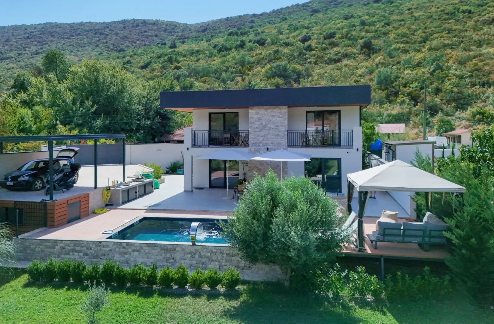 New villa with swimming pool, Kovači, Kotor