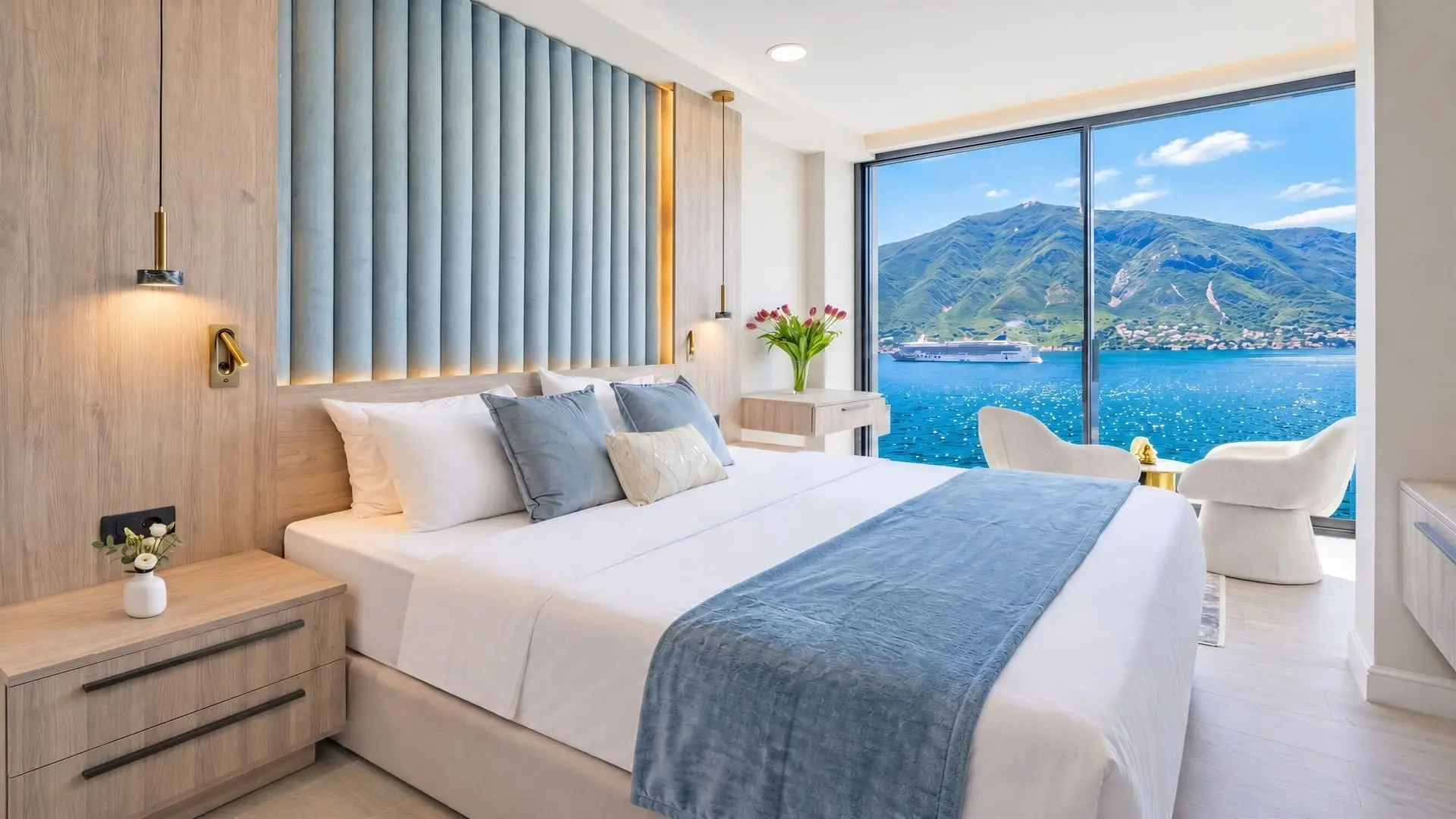 Contemporary Villa with Swimming Pool, Kotor, Dobrota
