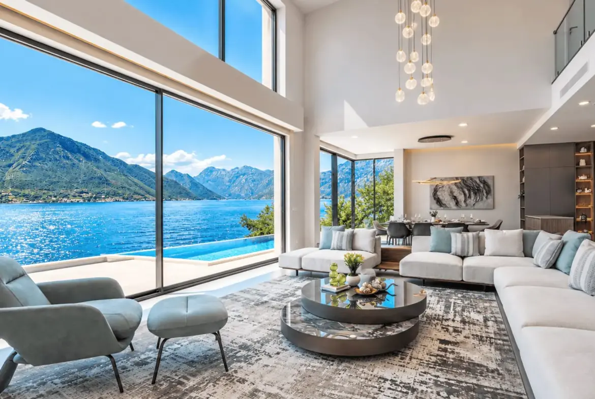 Contemporary Villa with Swimming Pool, Kotor, Dobrota