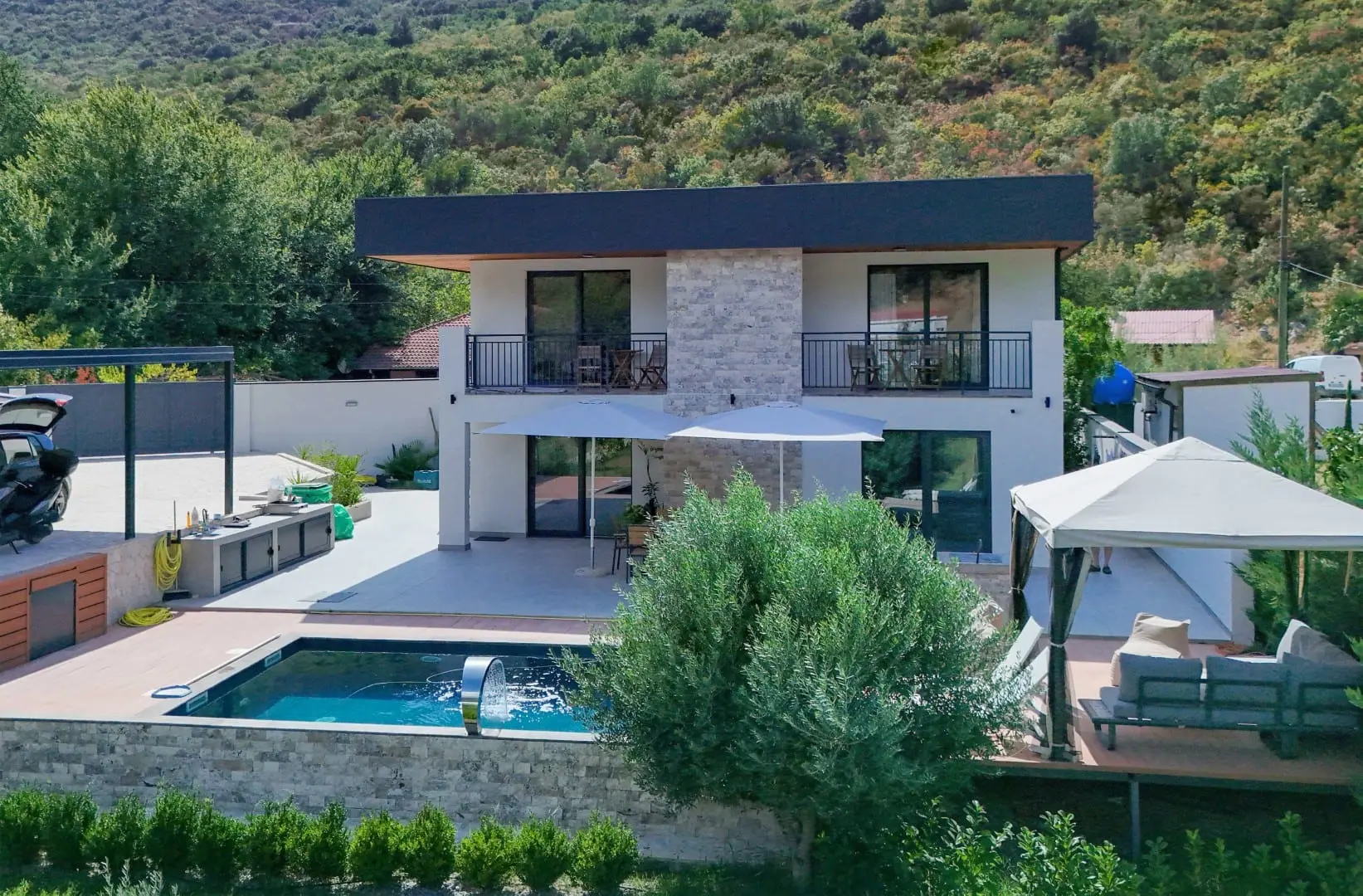 New villa with swimming pool, Kovači, Kotor