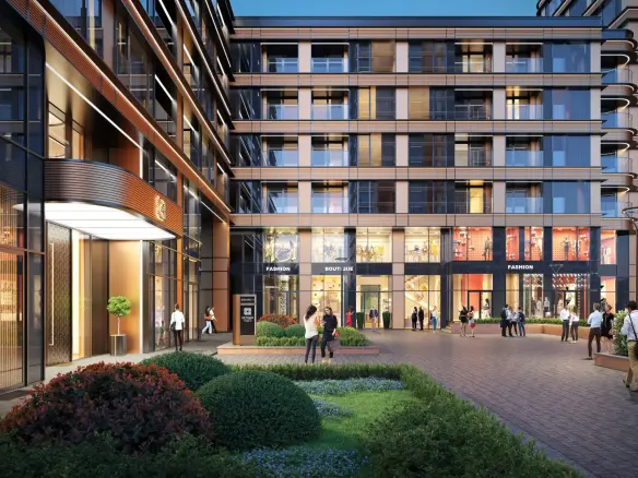 Three-bedroom apartment in a new generation complex for sale
