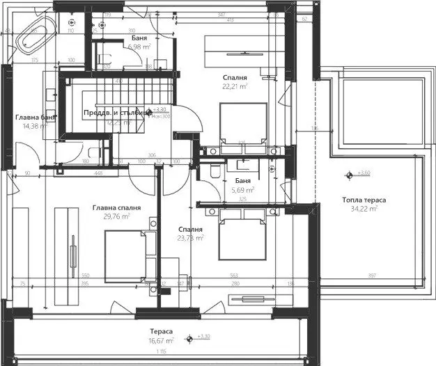 House in a new premium complex next to the Botanical Garden for sale