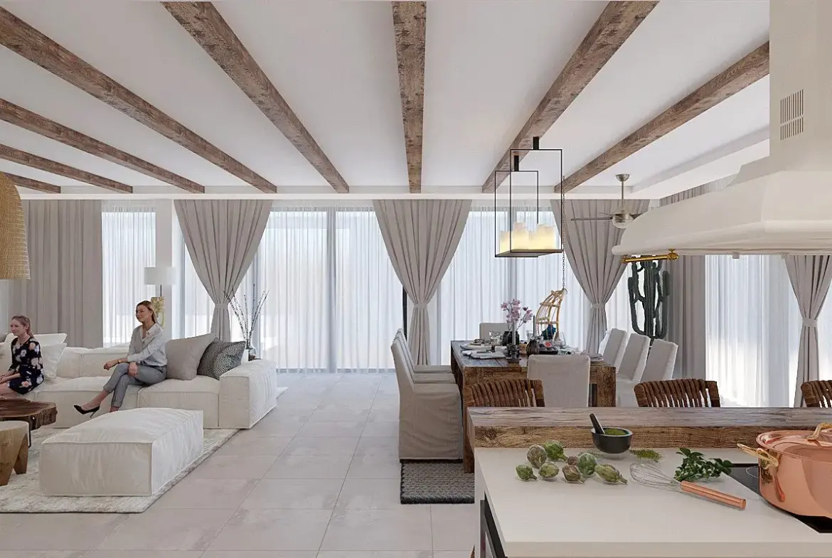 Luxury house with exceptional panoramic sea views