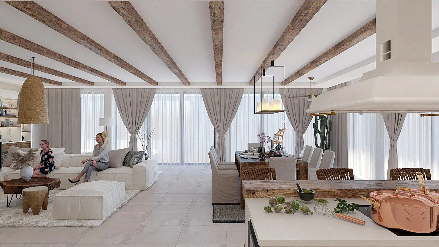 Luxury house with exceptional panoramic sea views