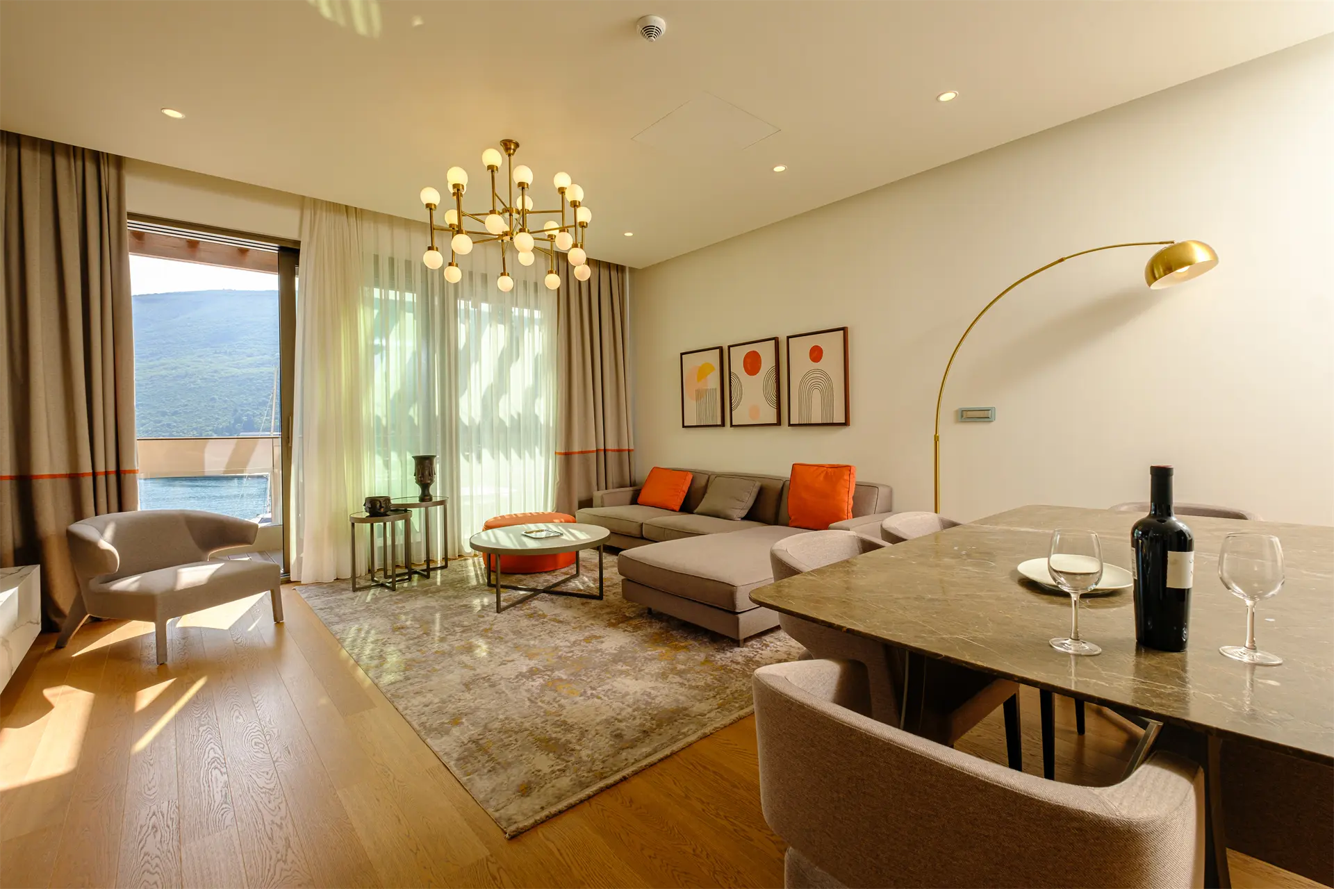 d574de98086f88bff4e83f573275a6d4 Modern two-bedrooms apartment at Marina residence, Portonovi