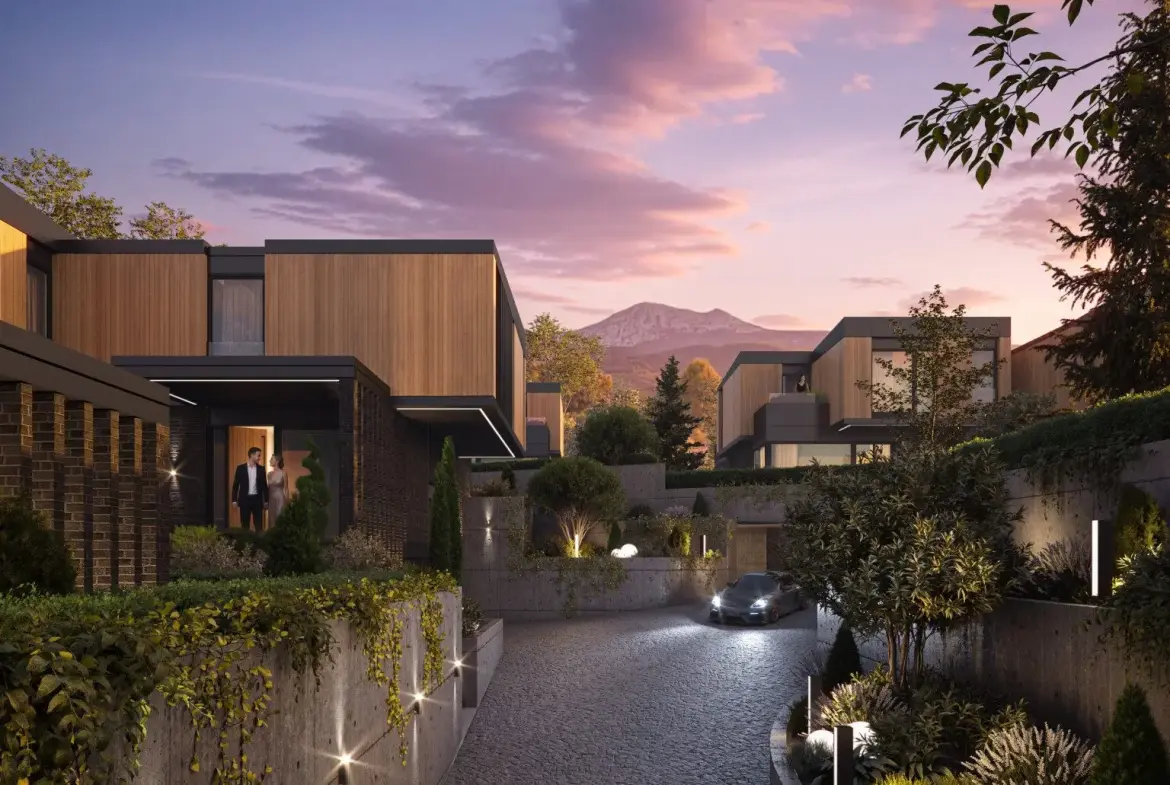 Newly built detached house in a gated complex at the foot of Vitosha Mountain