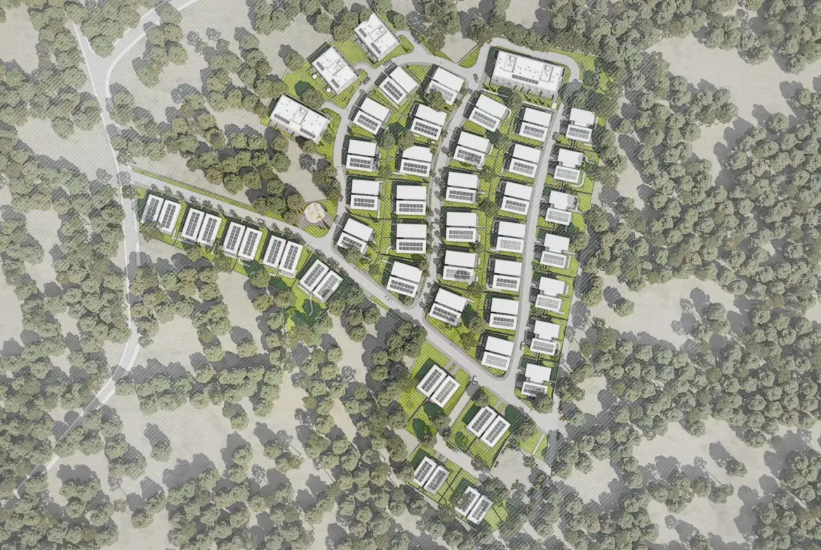 Single-family house in a new luxury gated residential complex