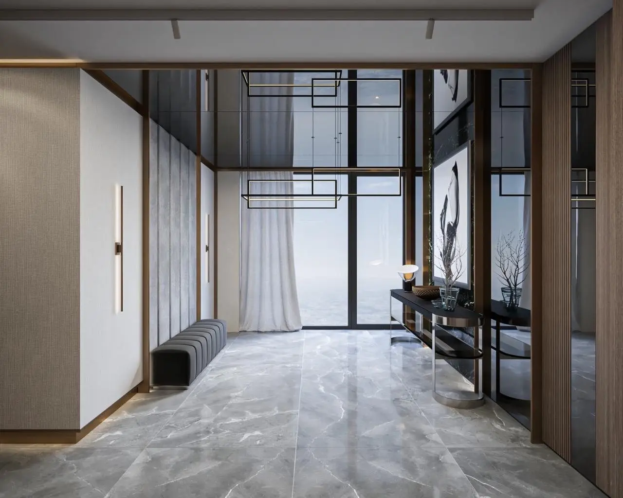 d8a5f828e97a5da4648cb1b445c85bc3 Impressive multi-room apartment on an entire floor in a luxury building next to Paradise Mall