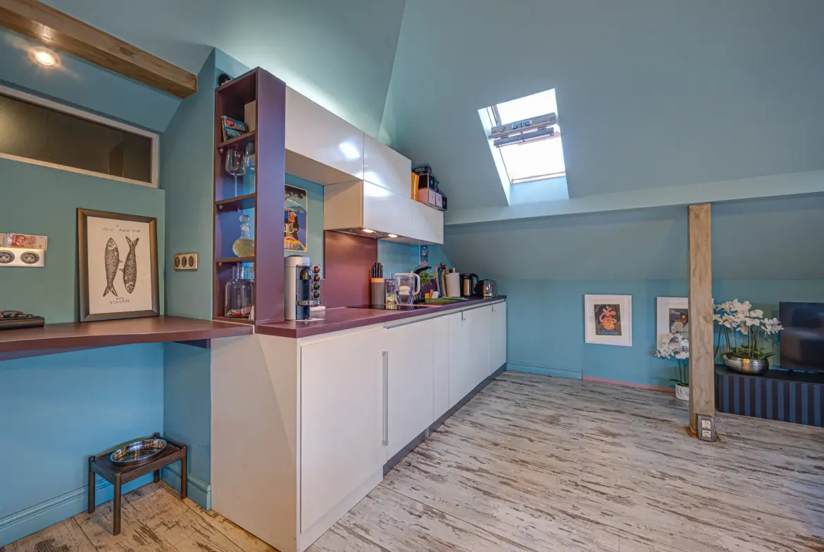 Elegant penthouse with impressive high ceilings on Saborna Street