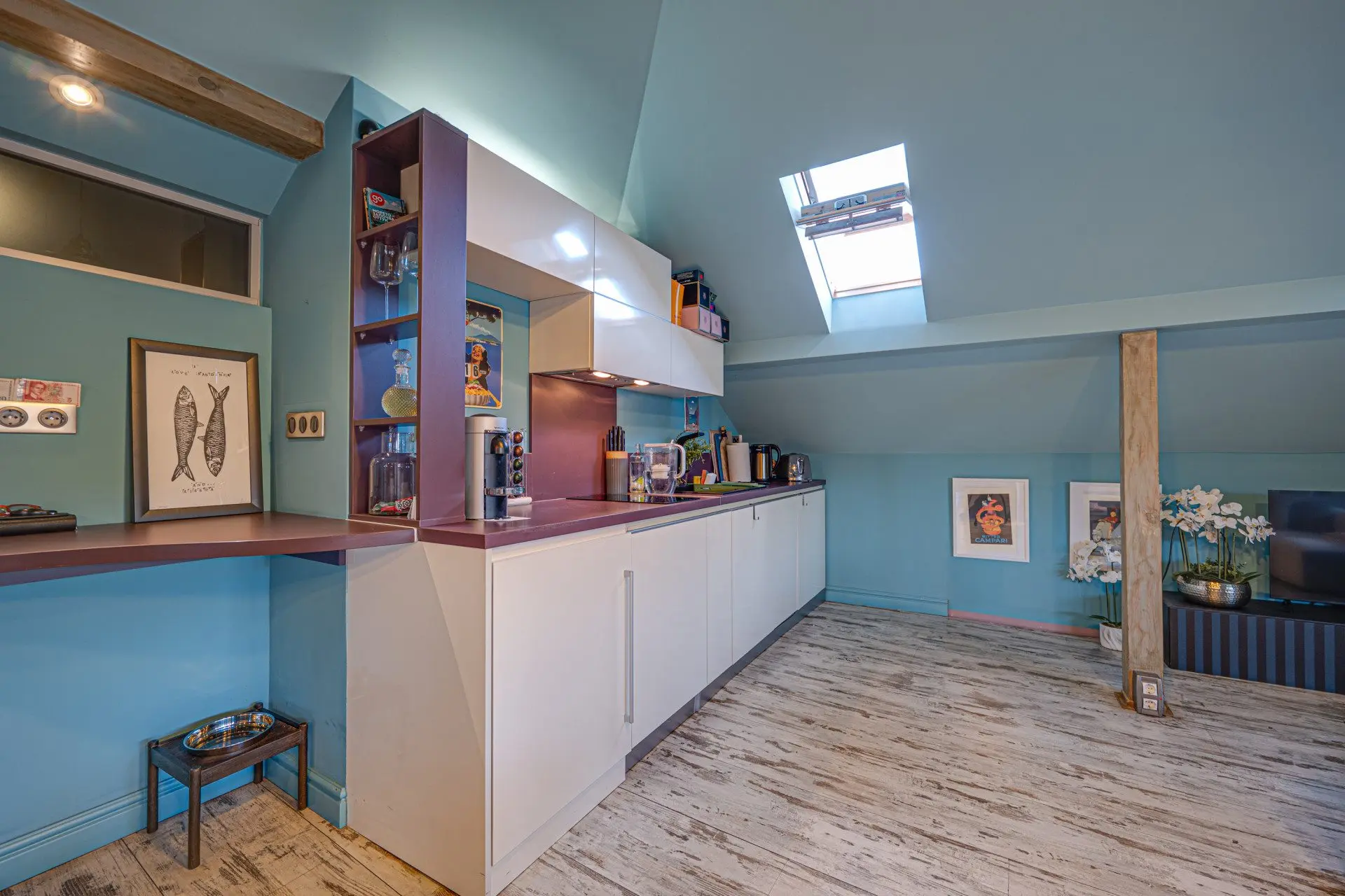 Elegant penthouse with impressive high ceilings on Saborna Street