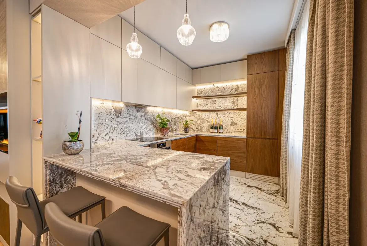 Designer three-bedroom apartment on Sofia’s prestigious Saborna street