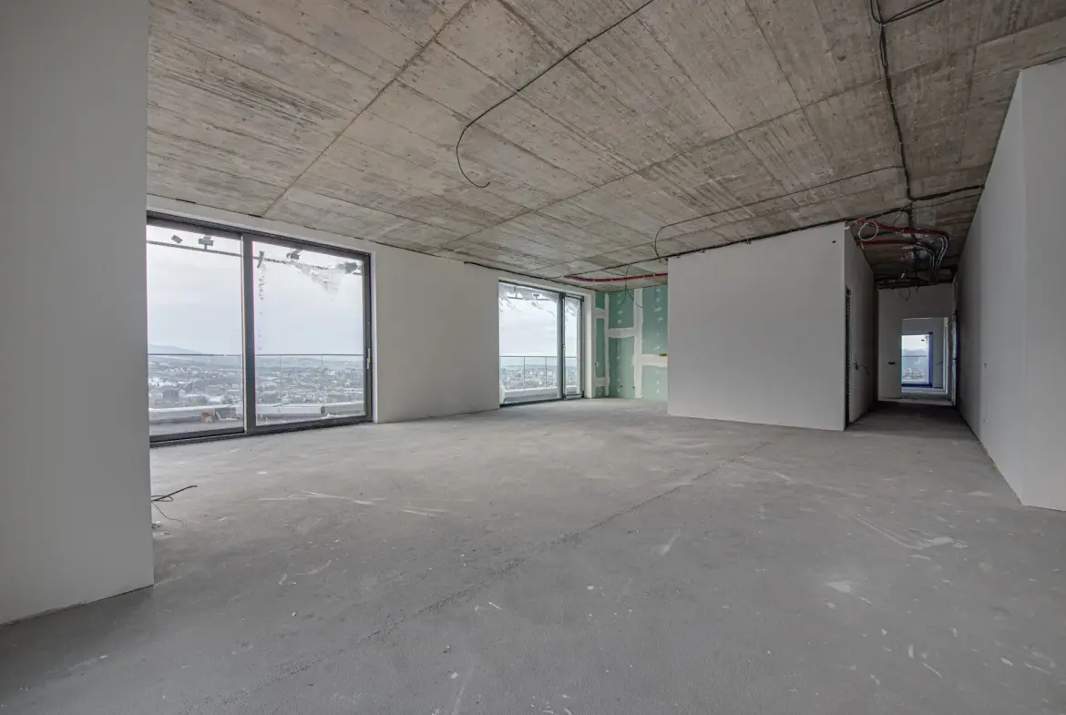 Luxury penthouse in a multifunctional building