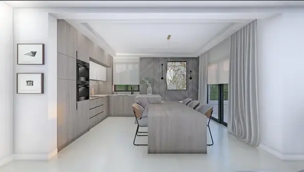 Two new Villas with sea view and swimming pools