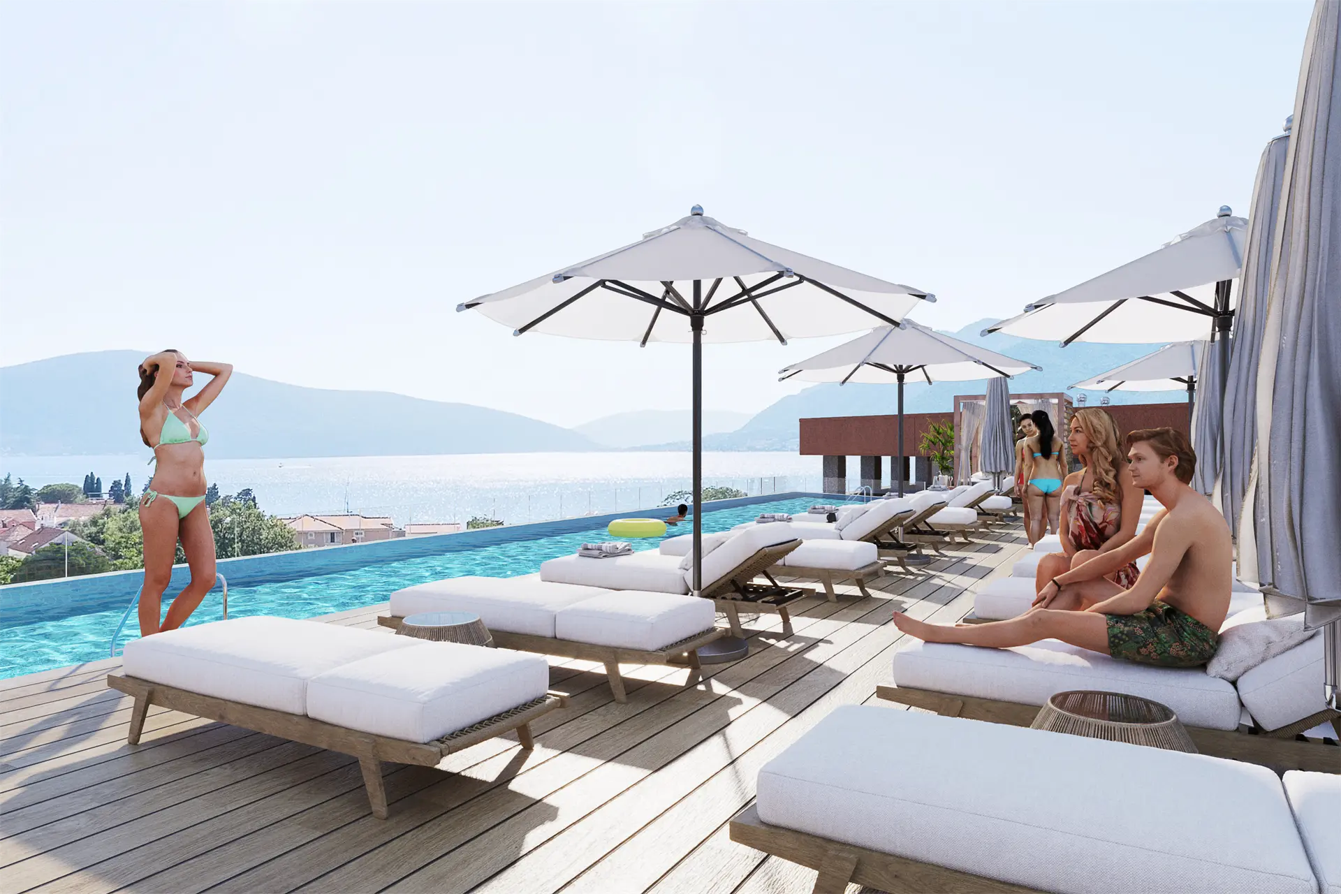 Two-bedroom apartment available for sale in the new Luxury 5* Hotel Tivat & Residences