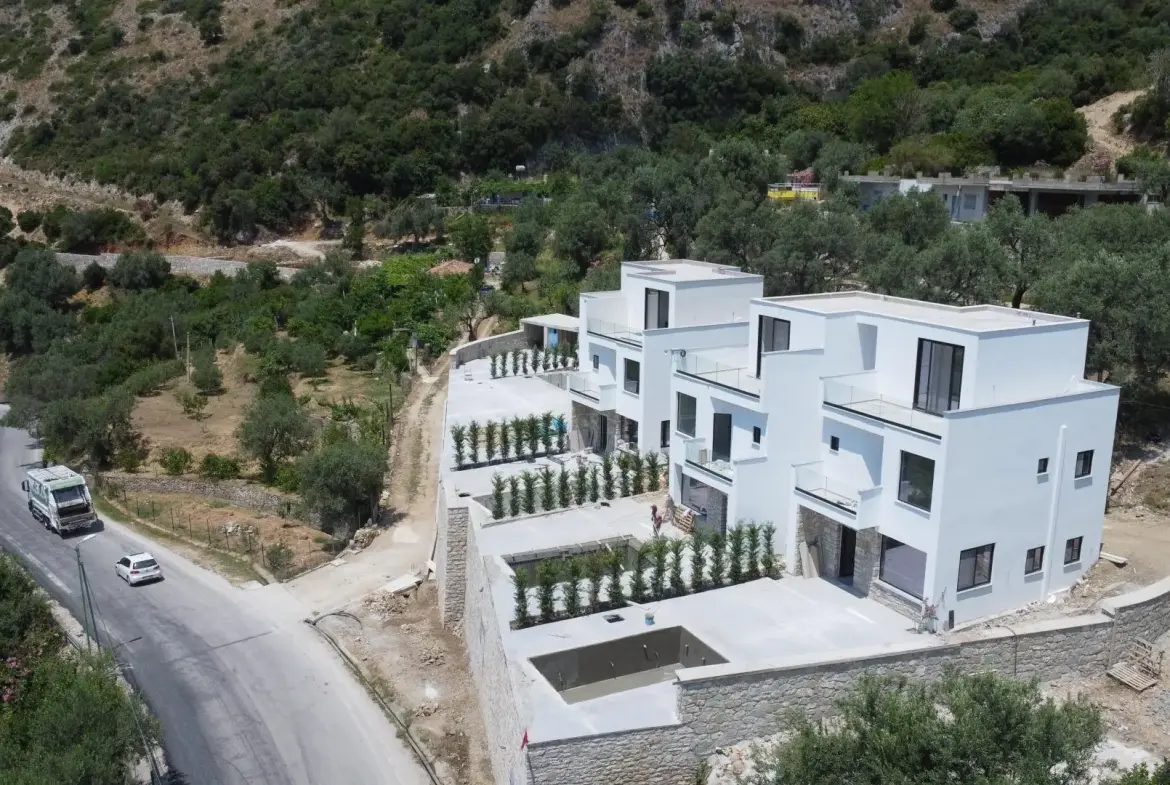 Luxury Villa NO.3 for Sale in Borsh, South Albania – High-End Design & Stunning Sea Views!