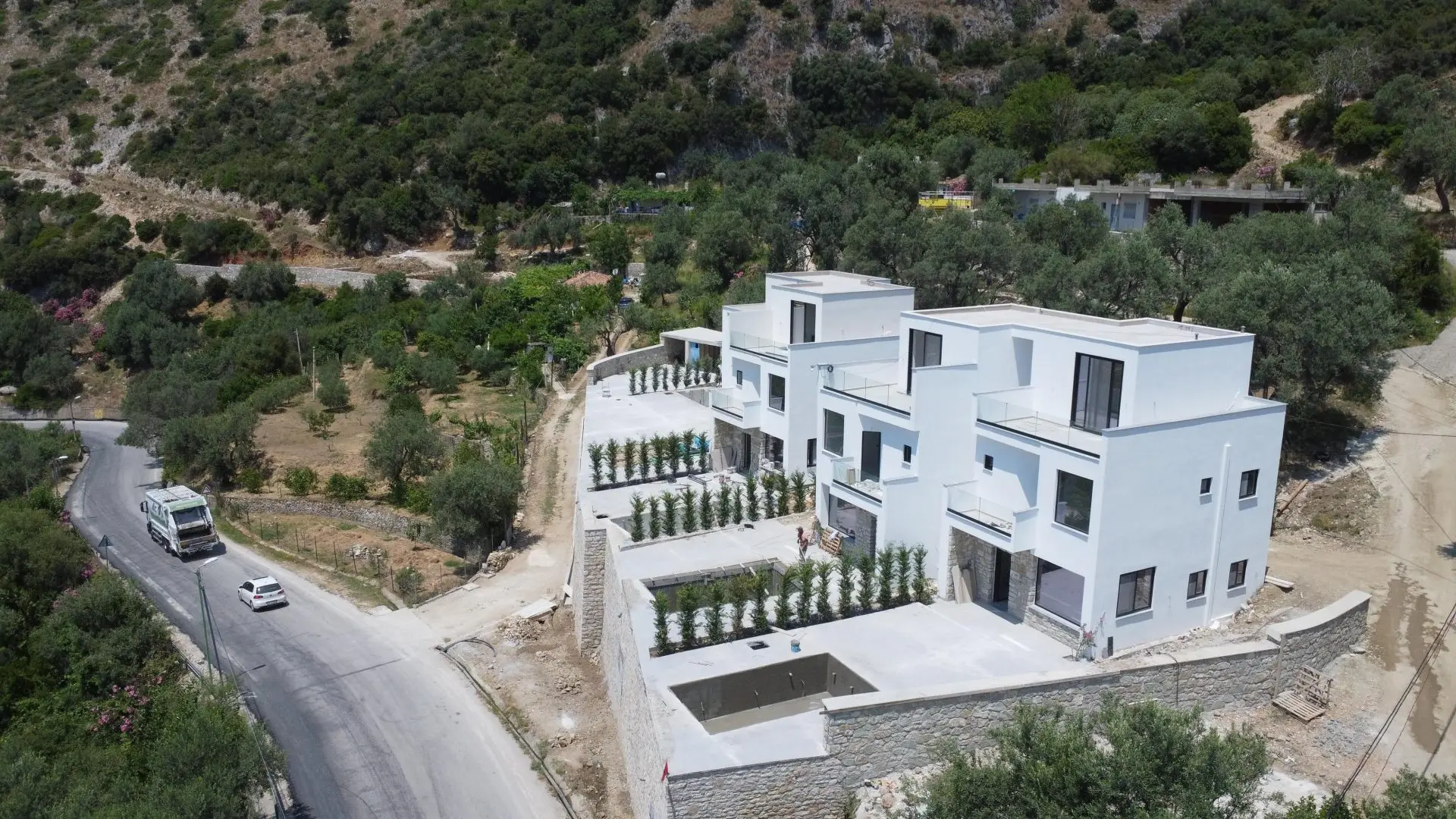 Luxury Villa NO.3 for Sale in Borsh, South Albania – High-End Design & Stunning Sea Views!