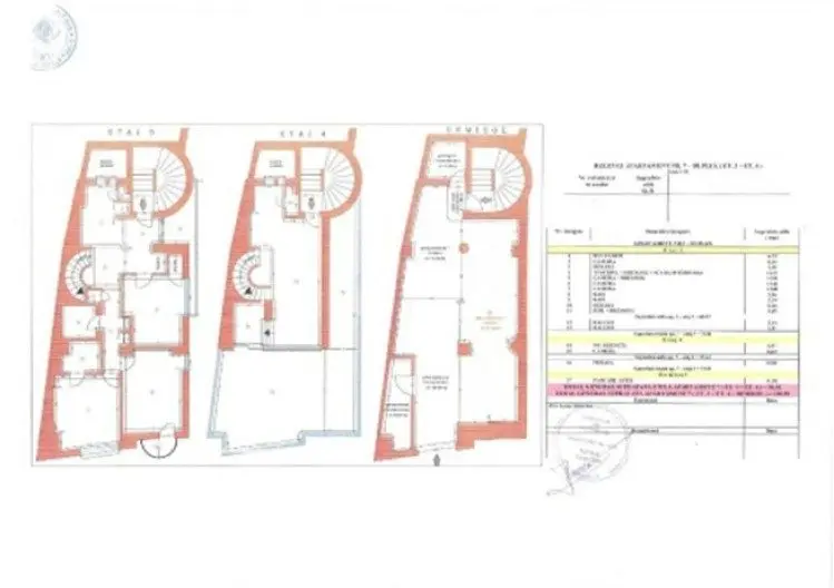 4 room apartment for sale duplex type Dacia – Polona area, Bucharest 180 sqm