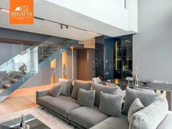 4 room duplex/ penthouse apartment for sale Floreasca – Upsite area, Bucharest 211.7 sqm