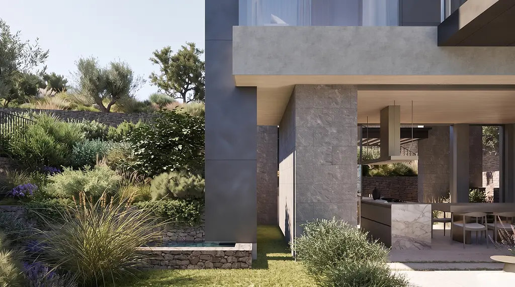 Three-Bedroom Twin Villa with Pool and Boka Bay Views at The Peaks, Luštica Bay