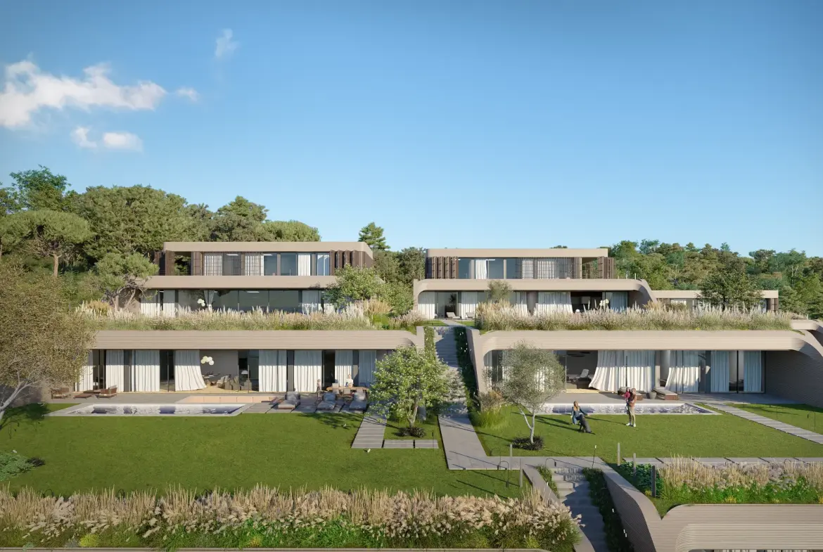 House in a boutique complex with a fantastic sea view in the town of Sozopol